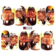 Akril hatású körmös matrica, utolsó darab féláron!