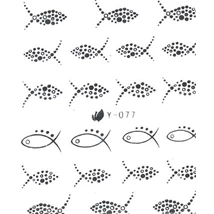 Akril hatású köröm matrica