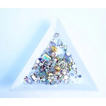 Strasszkő, szórógyöngy tálca Strasszkő, szórógyöngy tálca