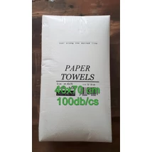 Erős papírtörölköző, 100db, 40x70, pedikűr törölköző nagy méretű