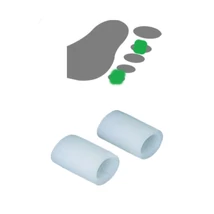 Lábujj gyűrű nyomásvédő, szilikonos tehermentesítő cső &quot;S&quot; 2db/cs