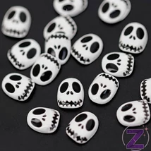 Extreme halloween körömdísz, koponya Extreme halloween körömdísz, koponya