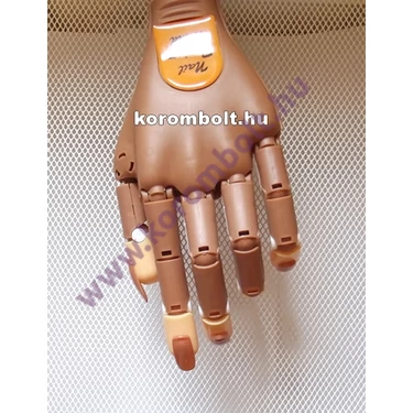 Gyakorlókéz műköröm,géllakk,polygél,profi nail trainer hand akció