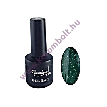 Csillámos mélyzöld Géllakk 6ml - Gél lakk