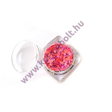 Nailfetti neon mix, körömdíszítés