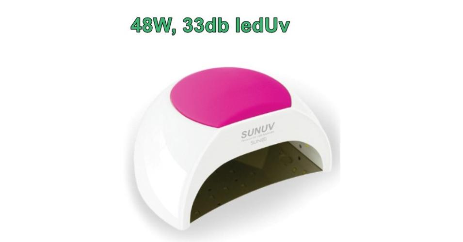 Leduv 48w Mukorom Gel Lakk Polygel Uv Lampa